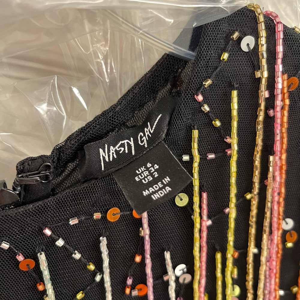 Beaded Fringe Dress - Picture 2 of 6